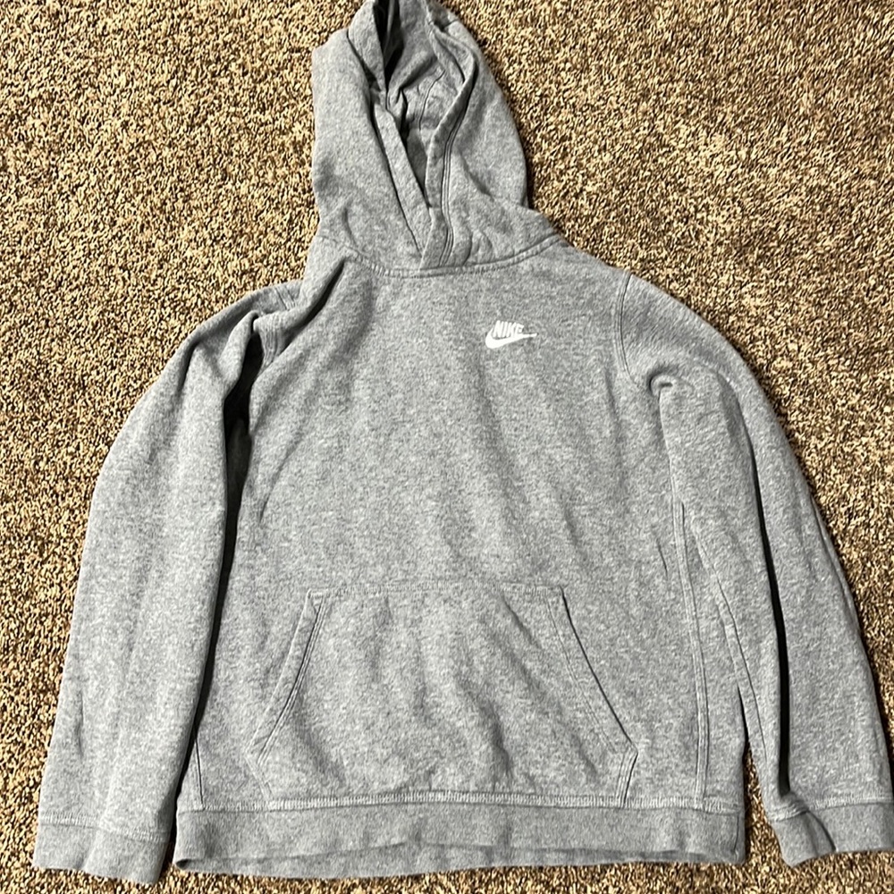 Grey nike hoodie